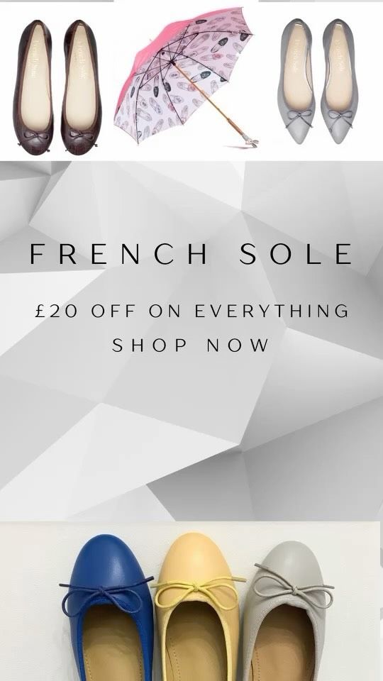 French sole discount flats sale